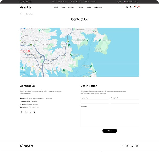 GraviTech’s web development project screenshot