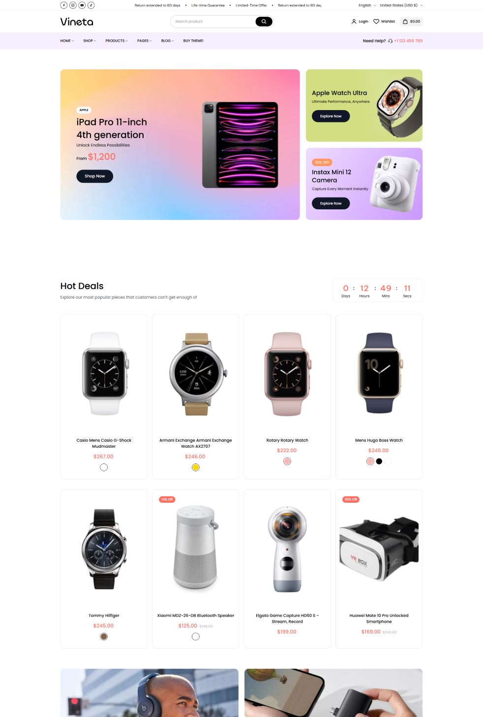 GraviTech’s web development project screenshot